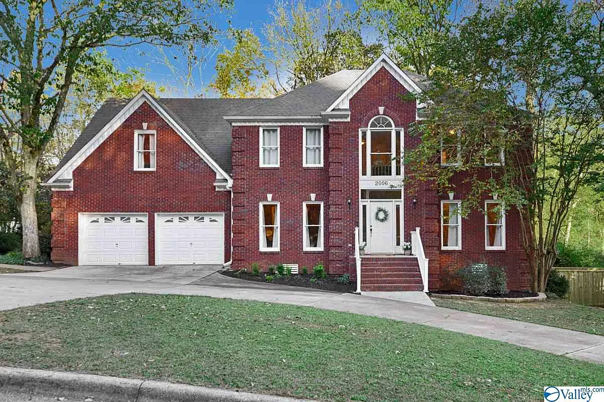 Renovated two-story brick home in Huntsville